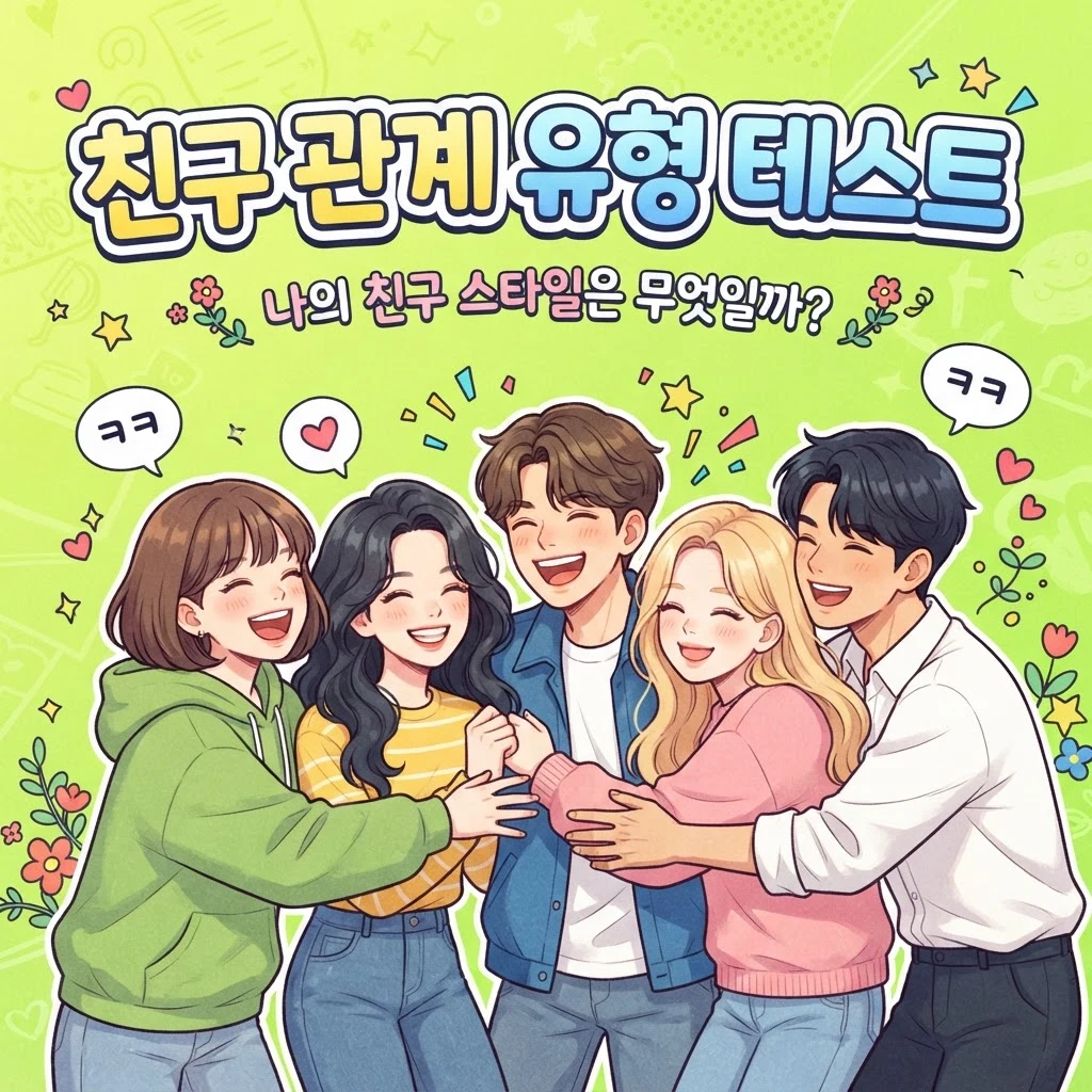 친구 관계 유형 테스트